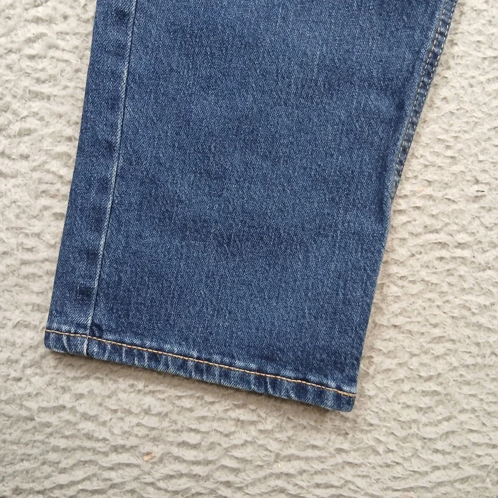 Old Navy Wow Boyfriend Jeans Womens 12 Mid-Rise Medium Wash Straight‎ Denim EUC